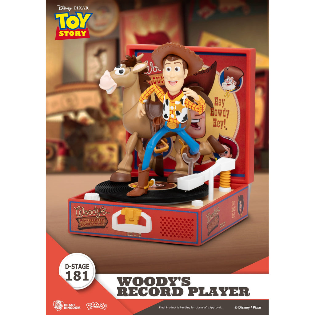 Imagen del producto Figura de PVC Toy Story Record Player Series Woody's Record