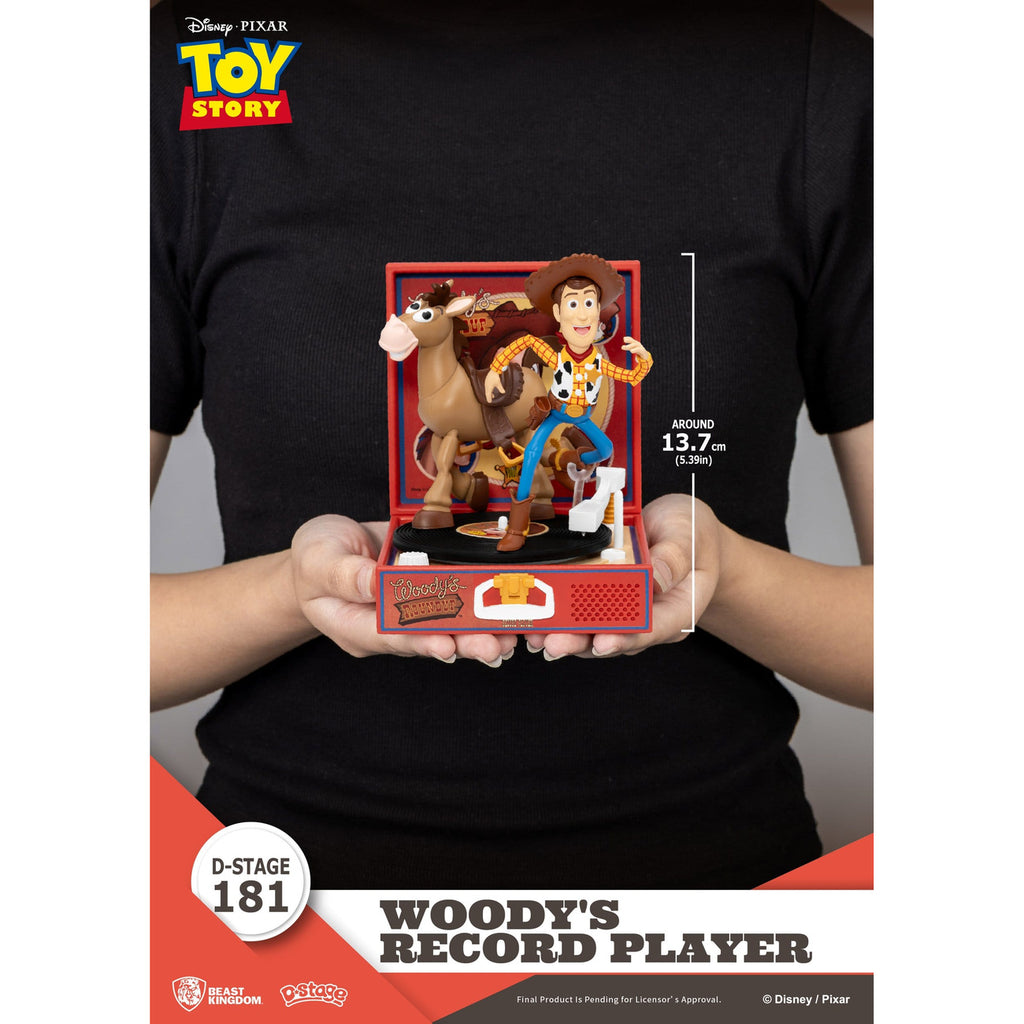 Imagen del producto Figura de PVC Toy Story Record Player Series Woody's Record