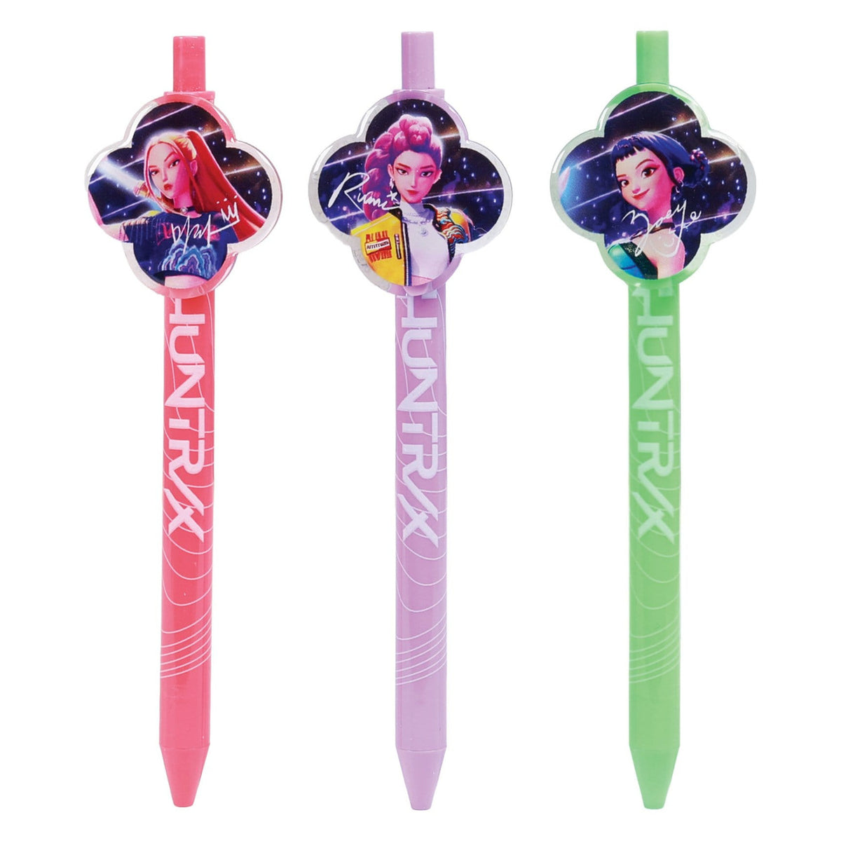 Imagen del producto KPop Demon Hunters - pack de 3 bolígrafos