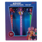 Imagen del producto KPop Demon Hunters - pack de 3 bolígrafos