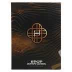 Imagen del producto Set de papelería KPop Demon Hunters Golden, pack de 10