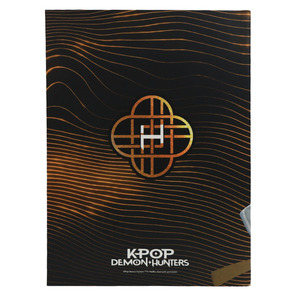 Imagen del producto Set de papelería KPop Demon Hunters Golden, pack de 10