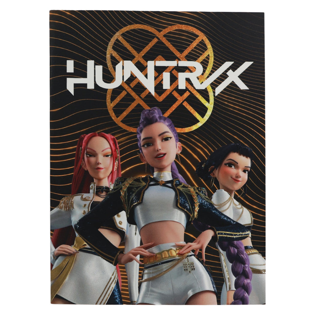 Imagen del producto Set de papelería KPop Demon Hunters Golden, pack de 10
