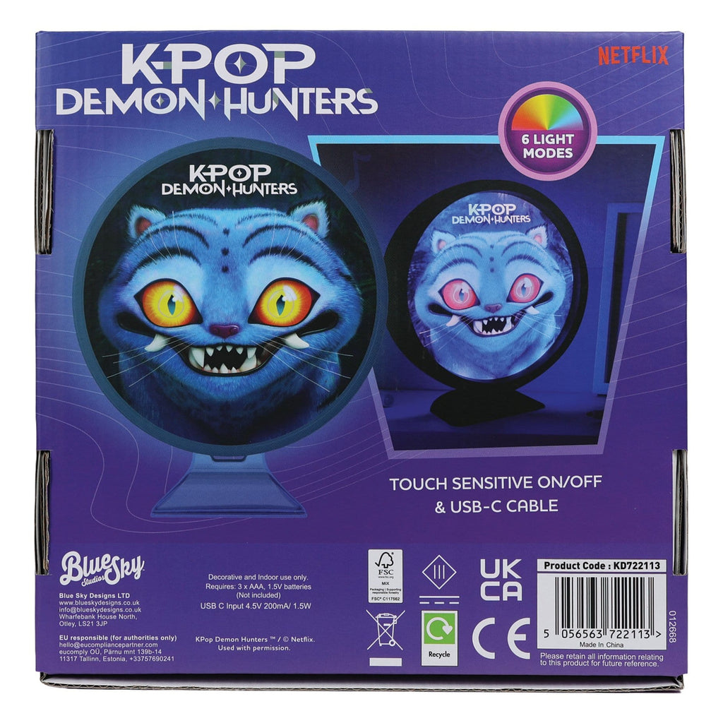 Imagen del producto Lámpara de ambiente KPop Demon Hunters Derpy con USB-C 11 cm
