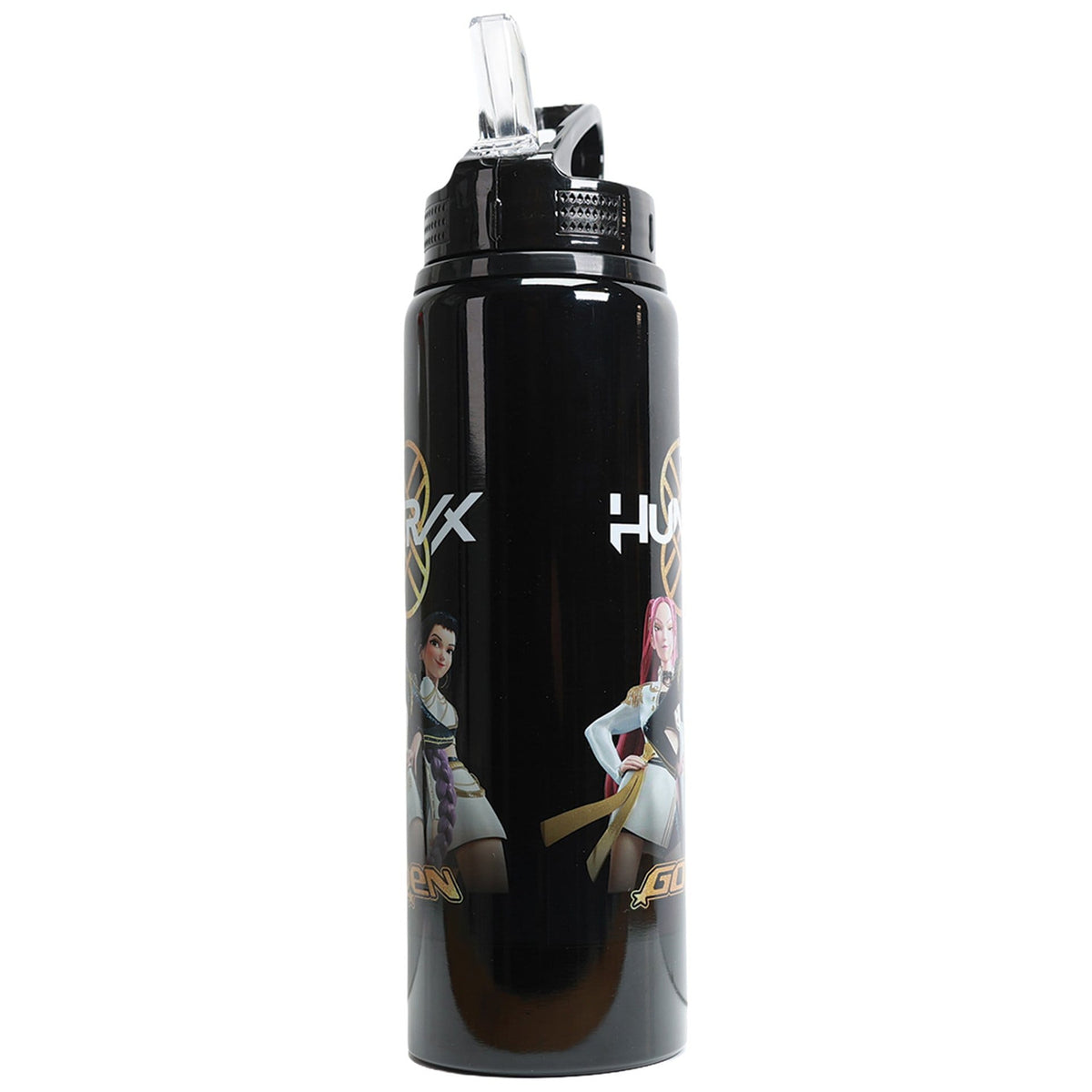 Imagen del producto Botella con tapa abatible KPop Demon Hunters Golden