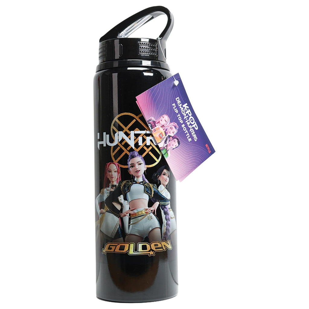 Imagen del producto Botella con tapa abatible KPop Demon Hunters Golden