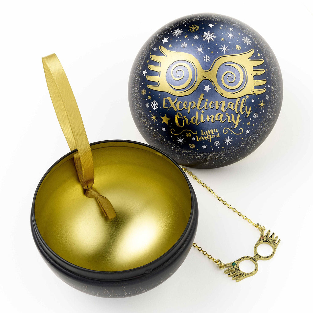Imagen del producto Adorno navideño de Harry Potter con collar de Luna Lovegood
