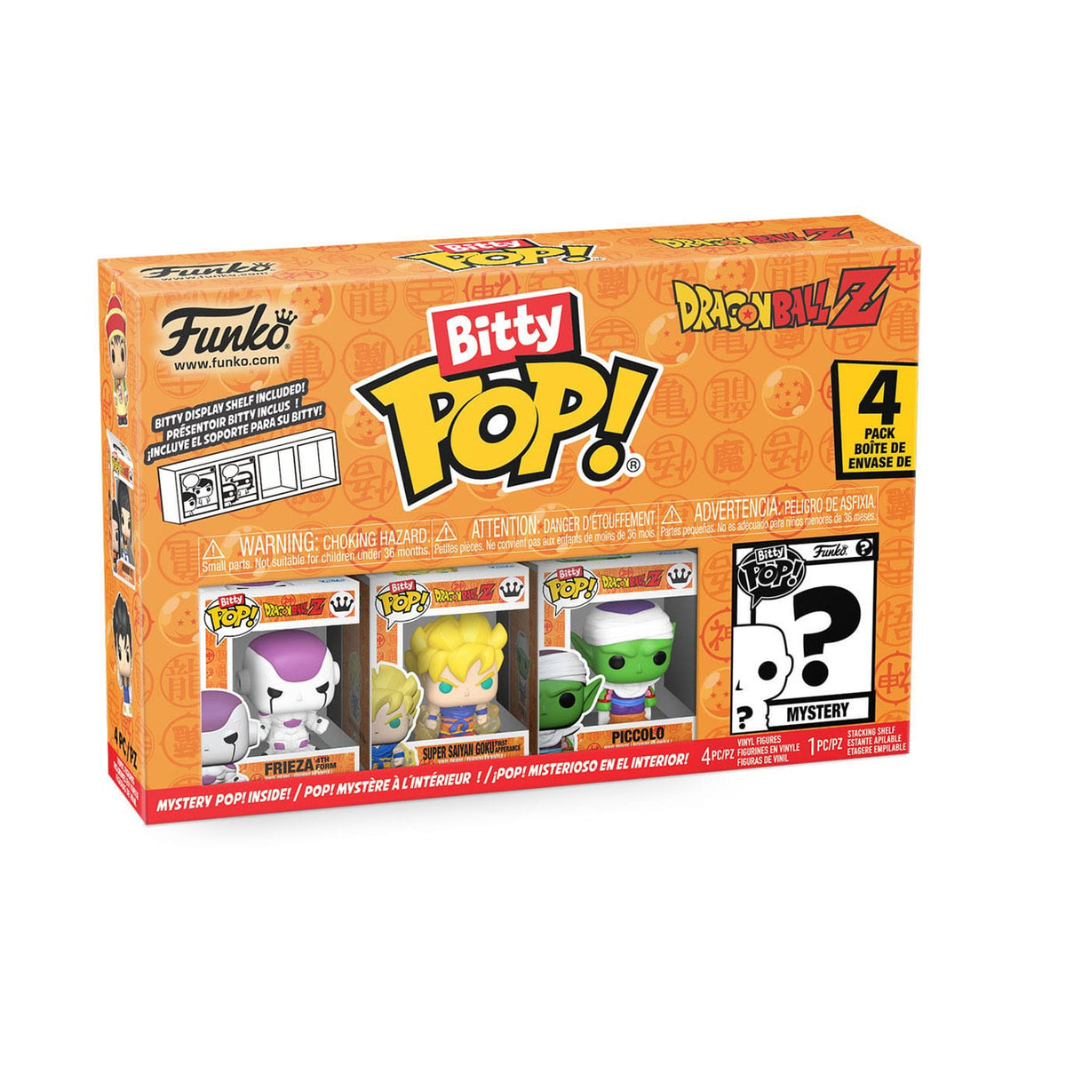 Imagen del producto Dragon Ball Bitty POP! Figuras de vinilo pack de 4 serie 4 2,5