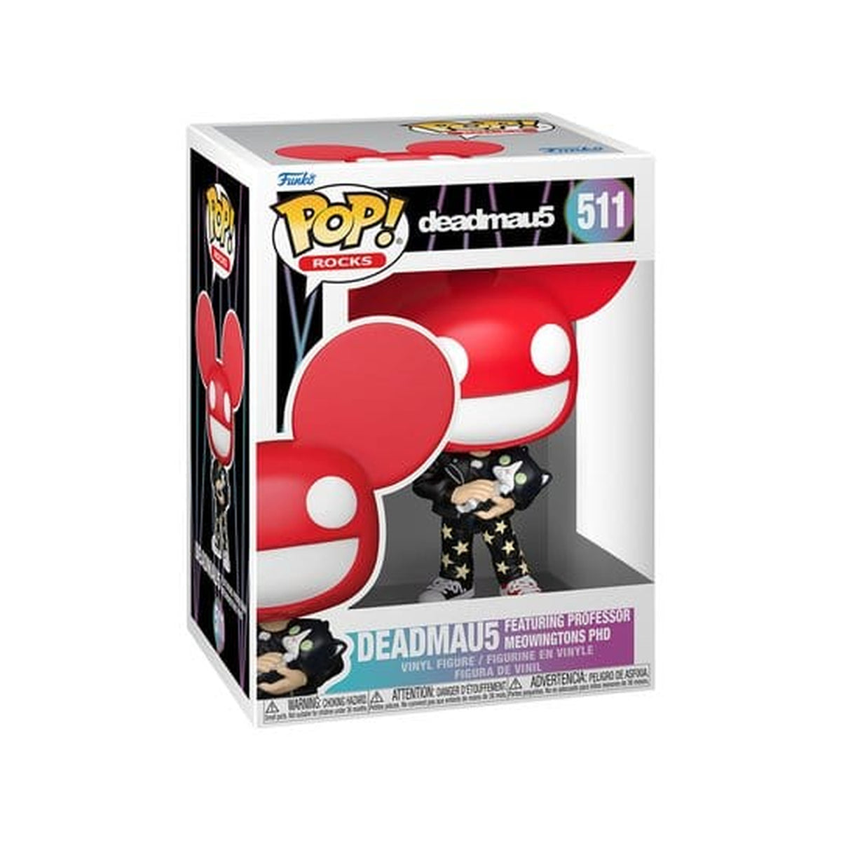 Product image Deadmau5 POP! Rocks Vinyl Figure Deadmau5 with Cat 9 cm