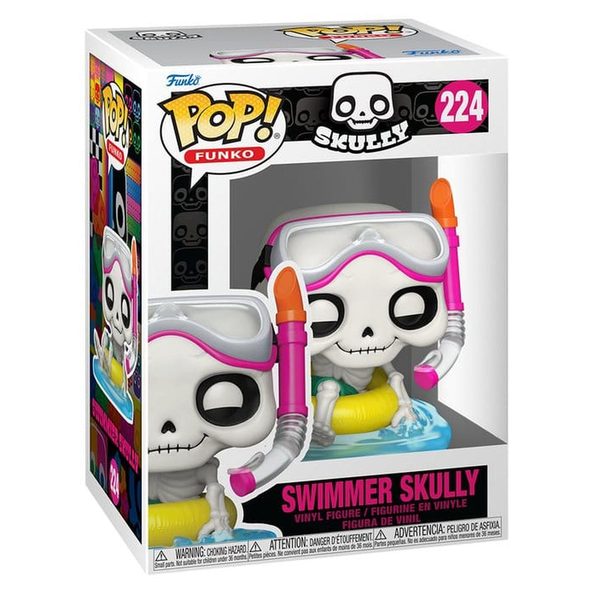 Imagen del producto Figura de vinilo Funko Legacy POP! Icons Nadador Skully 9 cm