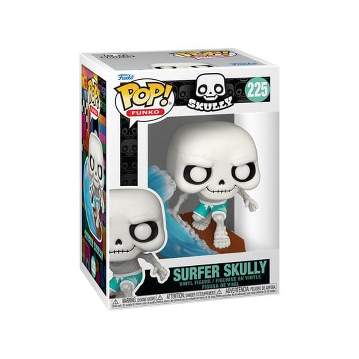Imagen del producto Figura de vinilo Funko Legacy POP! Icons Surfer Skully 9 cm