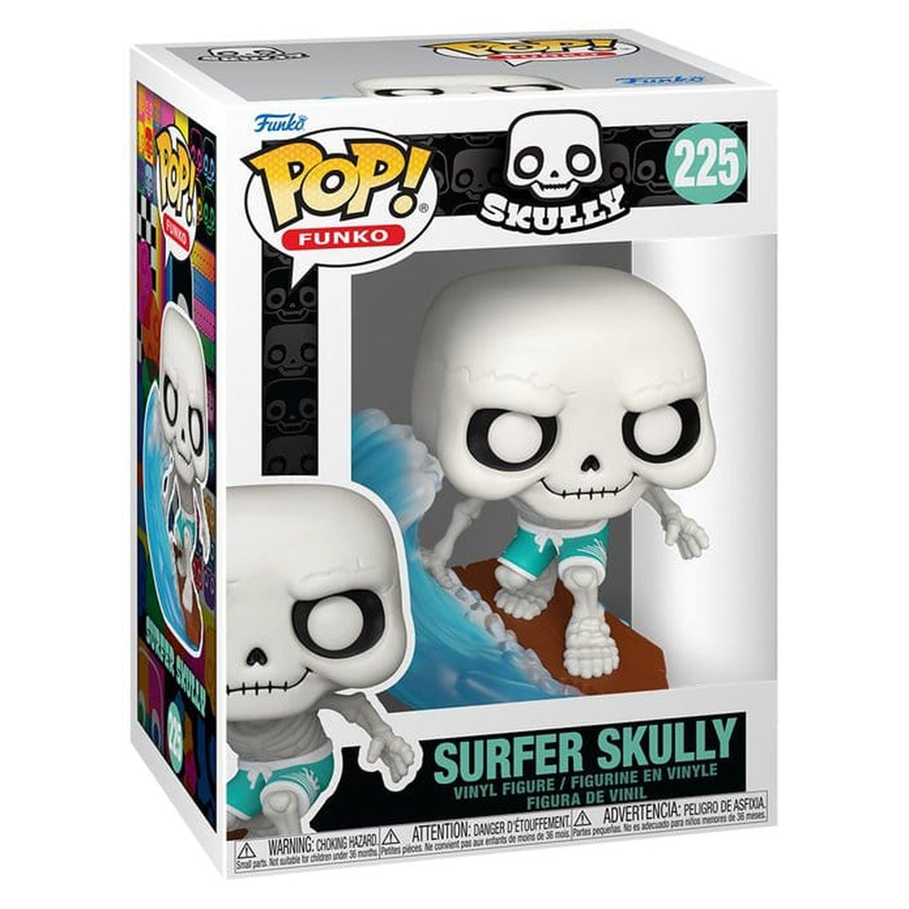Imagen del producto Figura de vinilo Funko Legacy POP! Icons Surfer Skully 9 cm