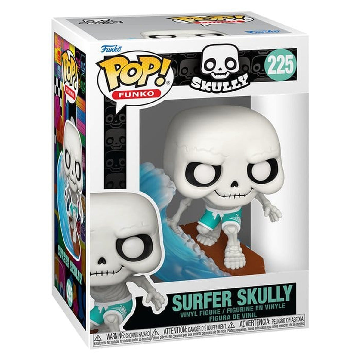 Imagen del producto Figura de vinilo Funko Legacy POP! Icons Surfer Skully 9 cm