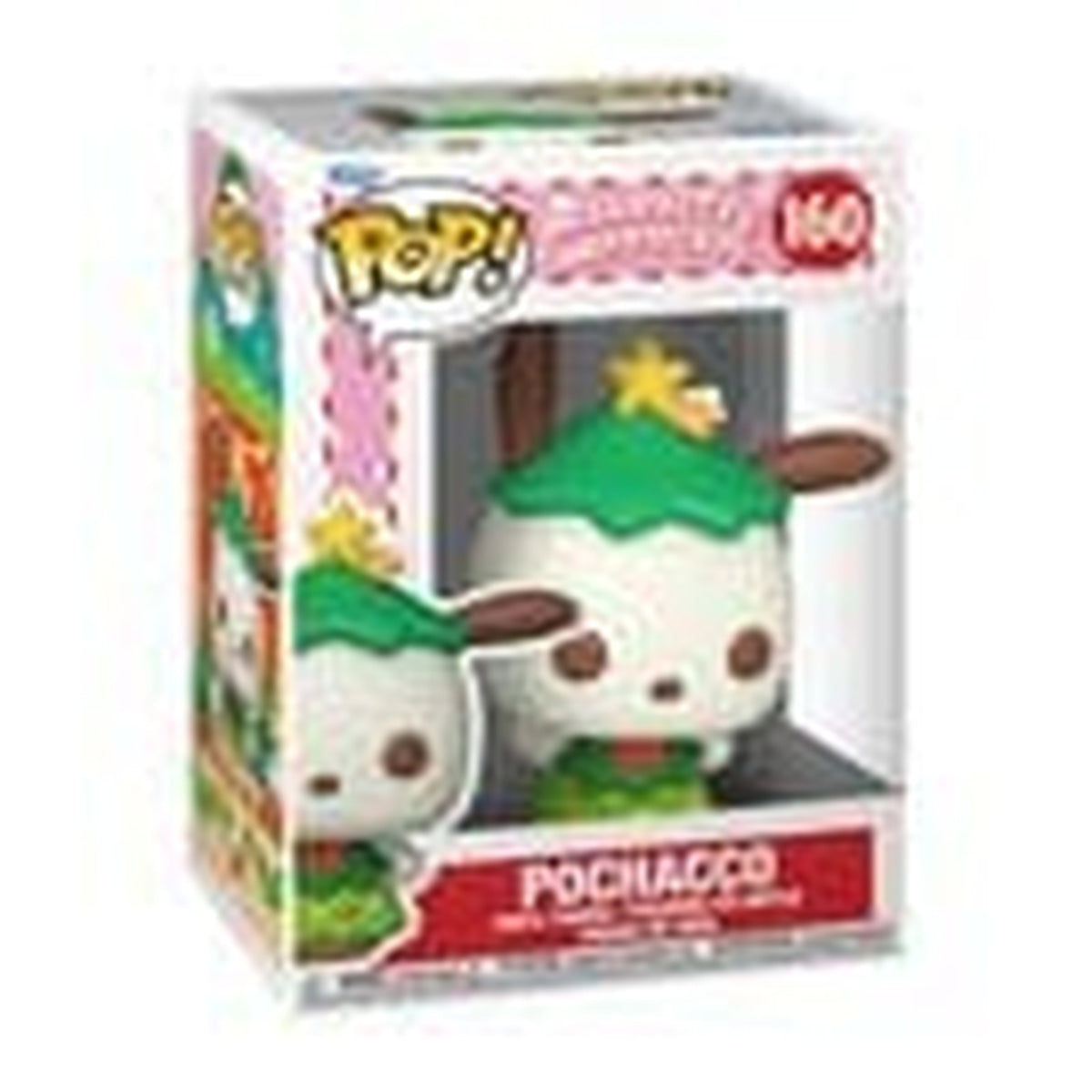 Imagen del producto Figura POP! de vinilo Sanrio: Merry Market - Pochacco 9 cm