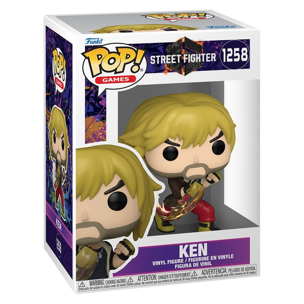 Imagen del producto Figura de vinilo POP! Games Street Fighter 6 Ken 9 cm