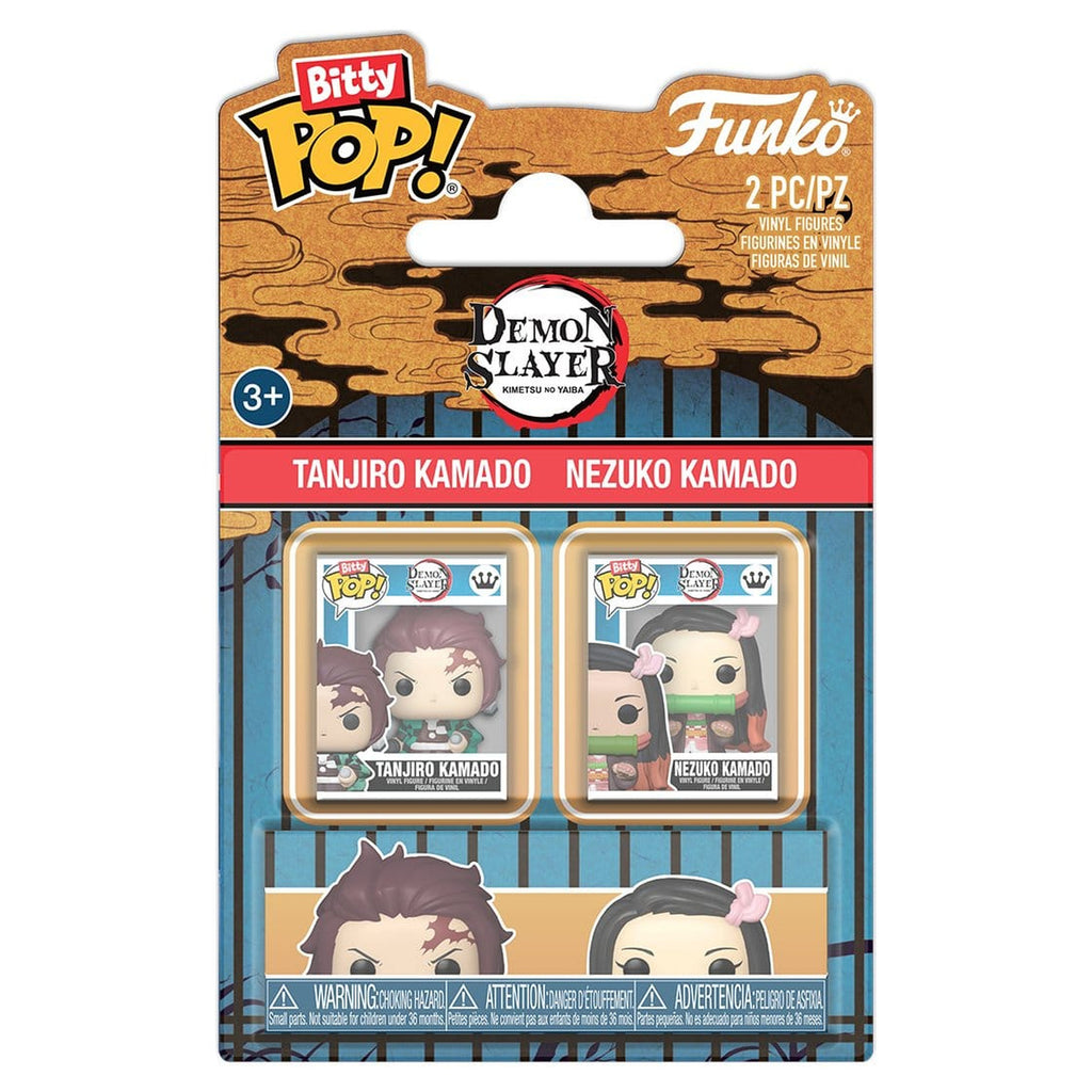 Imagen del producto Demon Slayer: Kimetsu no Yaiba - Pack de 2 figuras POP! de vinilo