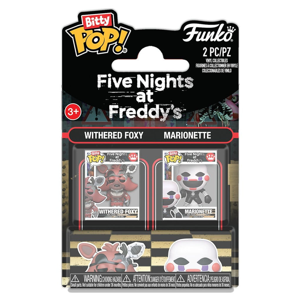 Imagen del producto Five Nights at Freddy's Bitty POP! Figuras de vinilo - pack de 2