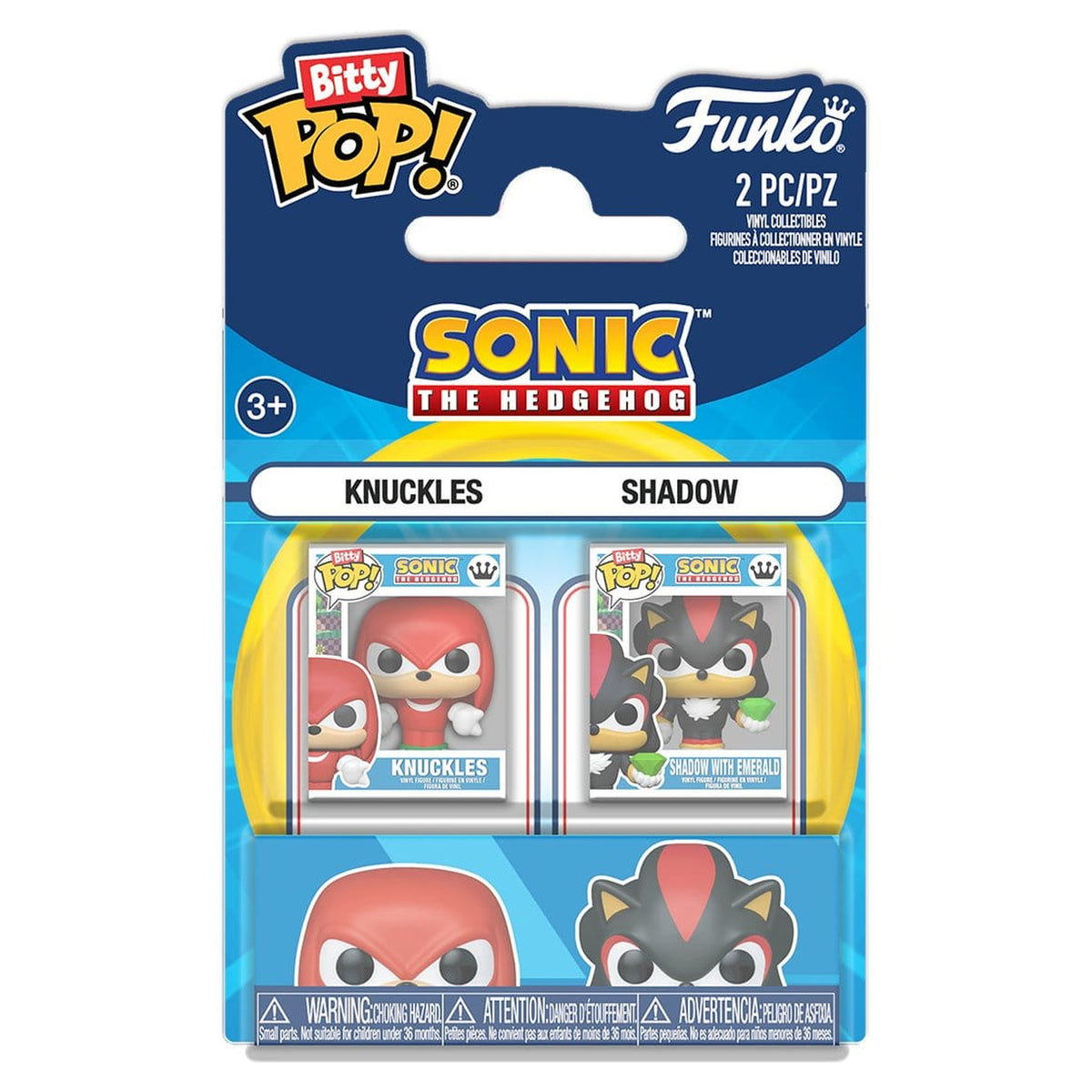 Imagen del producto Sonic the Hedgehog Bitty POP! Figuras de vinilo pack de 2