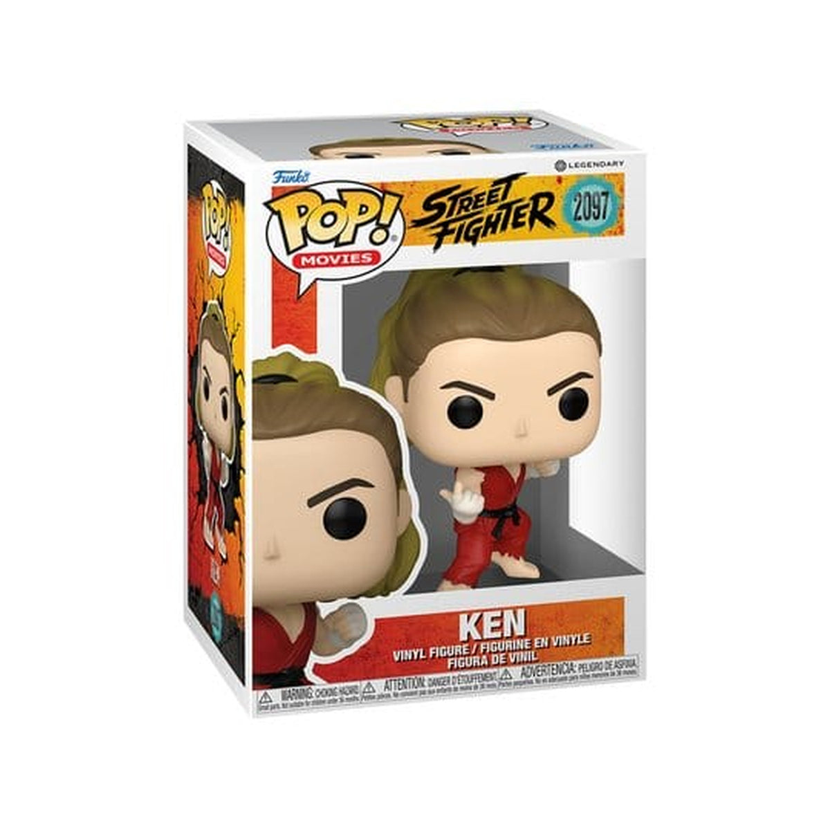 Imagen del producto Street Fighter (2026) figura POP! Movies de vinilo Ken 9 cm