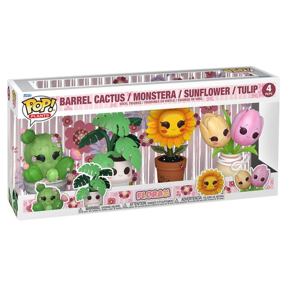 Product image Flora POP! Vinyl Figures Flora Black Friday 4-Pack 9 cm