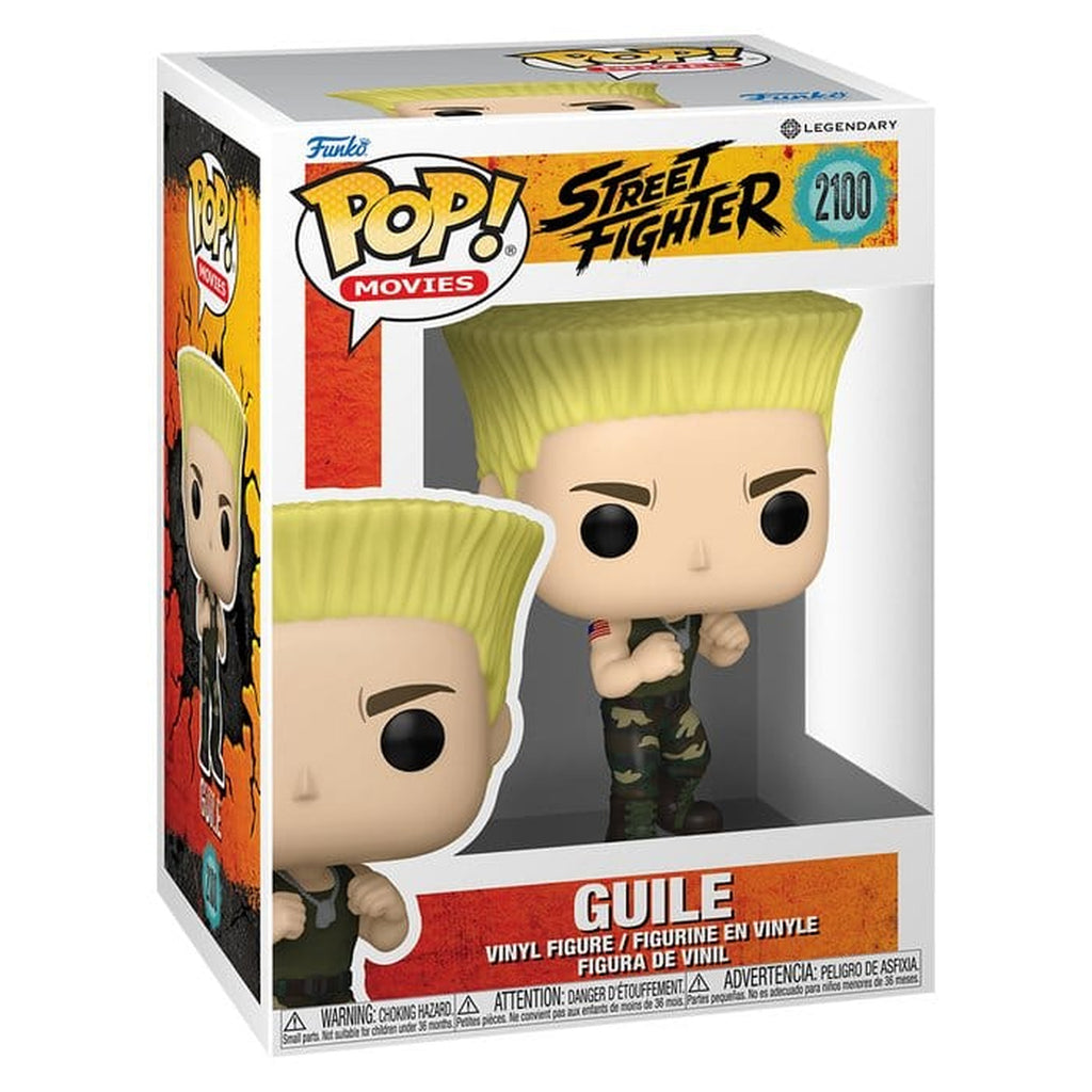 Imagen del producto Street Fighter (2026) POP! Movies Figura de vinilo Guile 9 cm