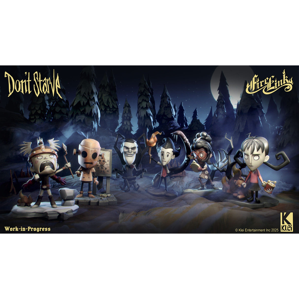 Product image Don't Starve PVC Chibi Minifigure Vol. 1 Set (6) 9 cm