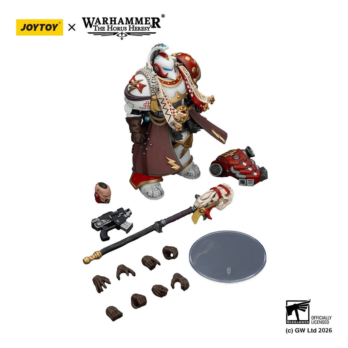 Produktbild Warhammer 40,000 Actionfigur White Scars Stormseer
