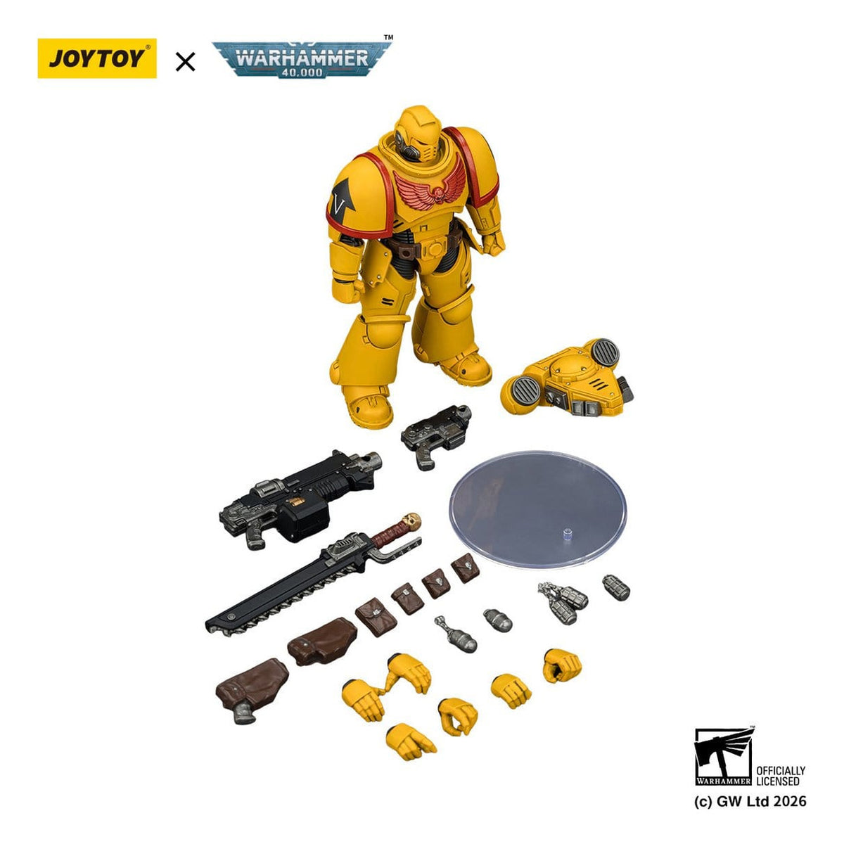 Produktbild Warhammer 40,000 Actionfigur Imperial Fists Intercessor 12