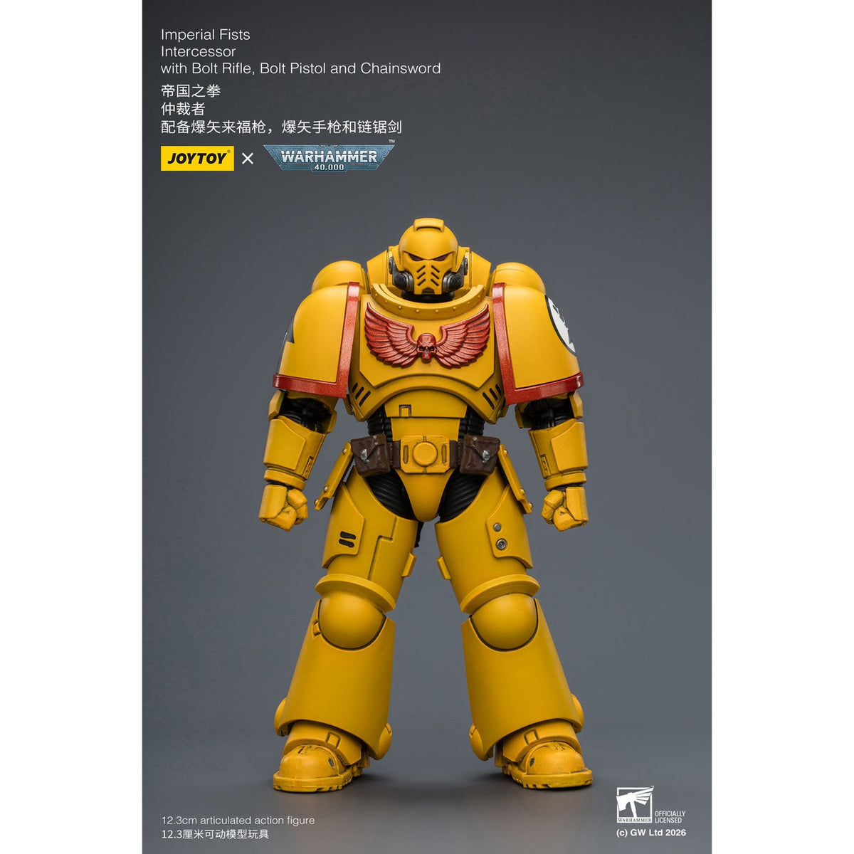 Produktbild Warhammer 40,000 Actionfigur Imperial Fists Intercessor 12