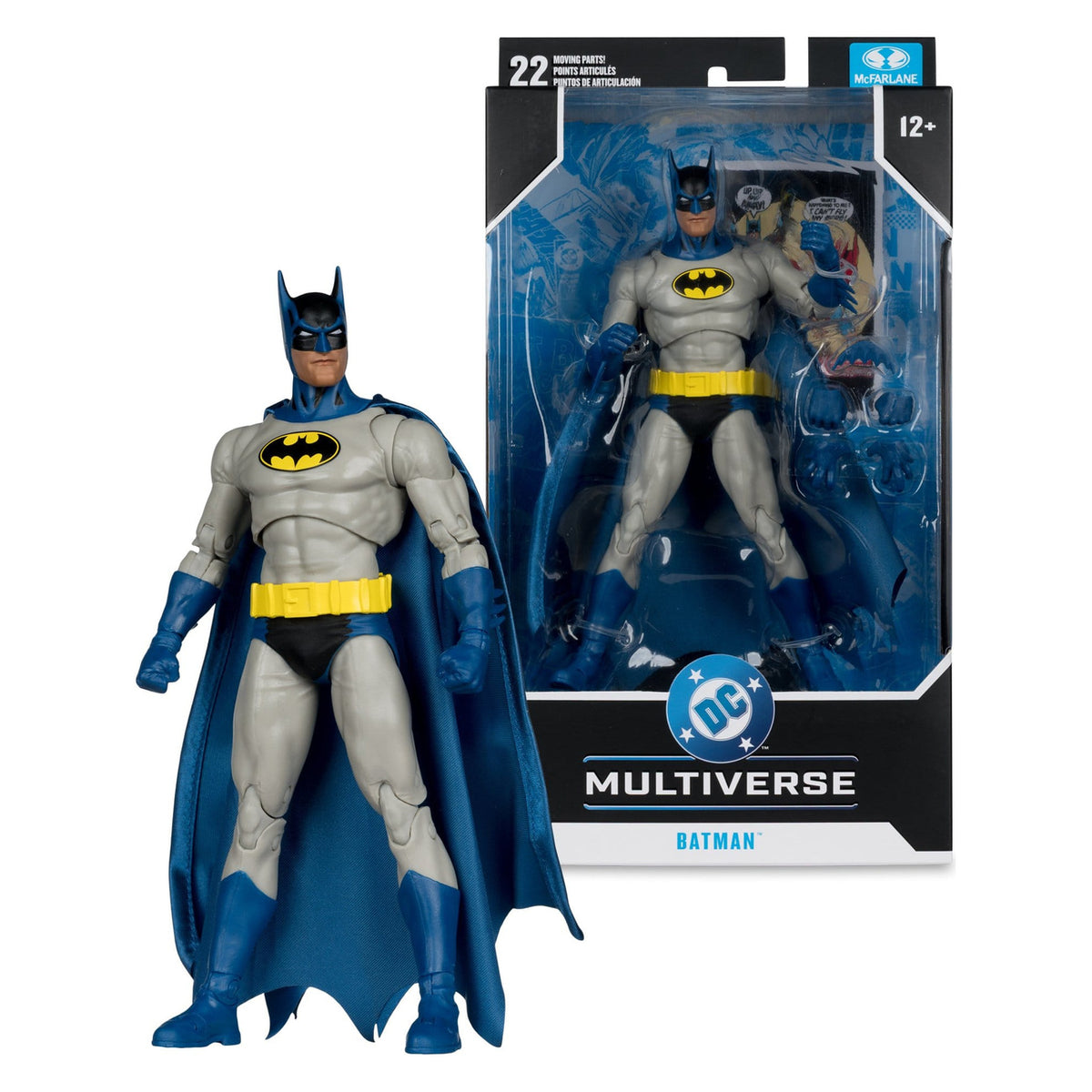 Produktbild DC Multiverse Actionfigur Batman (World's Finest) 19 cm
