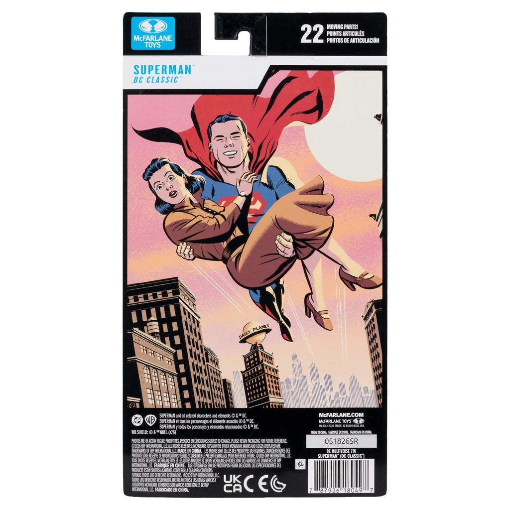 Produktbild DC Multiverse Actionfigur Superman (DC Classic) 19 cm