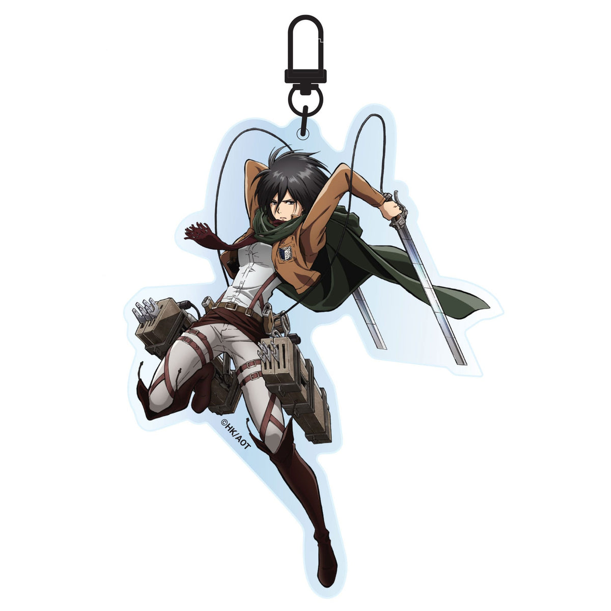 Produktbild Attack on Titan Acryl Schlüsselanhänger Mikasa Ackermann