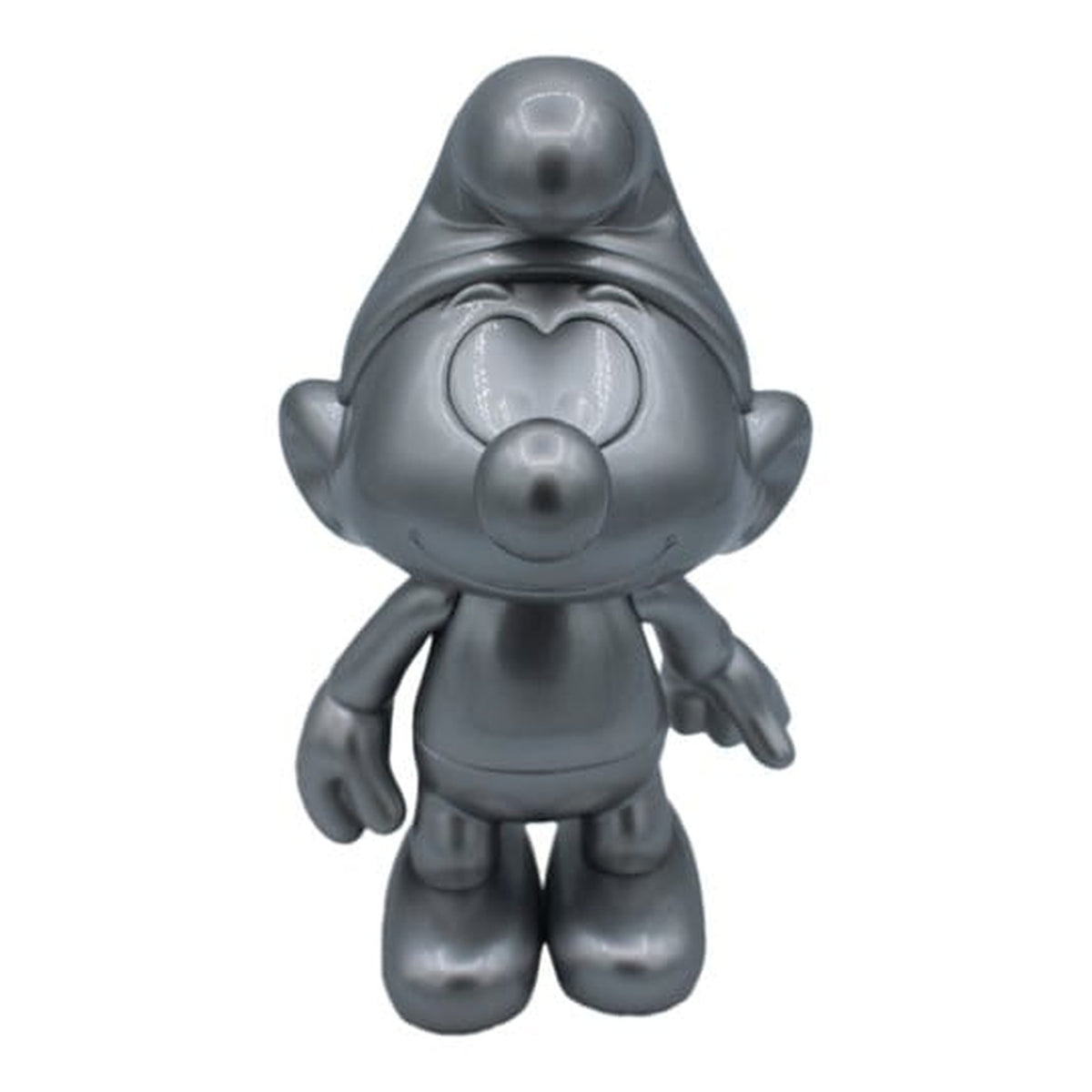 Produktbild Die Schlümpfe Vinyl Figur Schlumpf Silber 19 cm