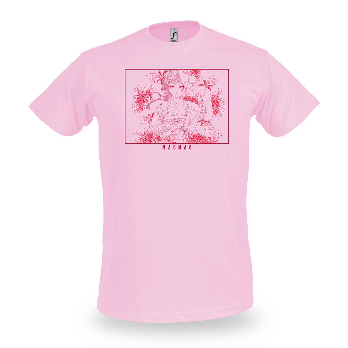 Imagen del producto Camiseta Maomao Flowers para fans de Los diarios de la boticaria