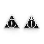 Imagen del producto Harry Potter - Pendientes de botón de las Reliquias de la Muerte