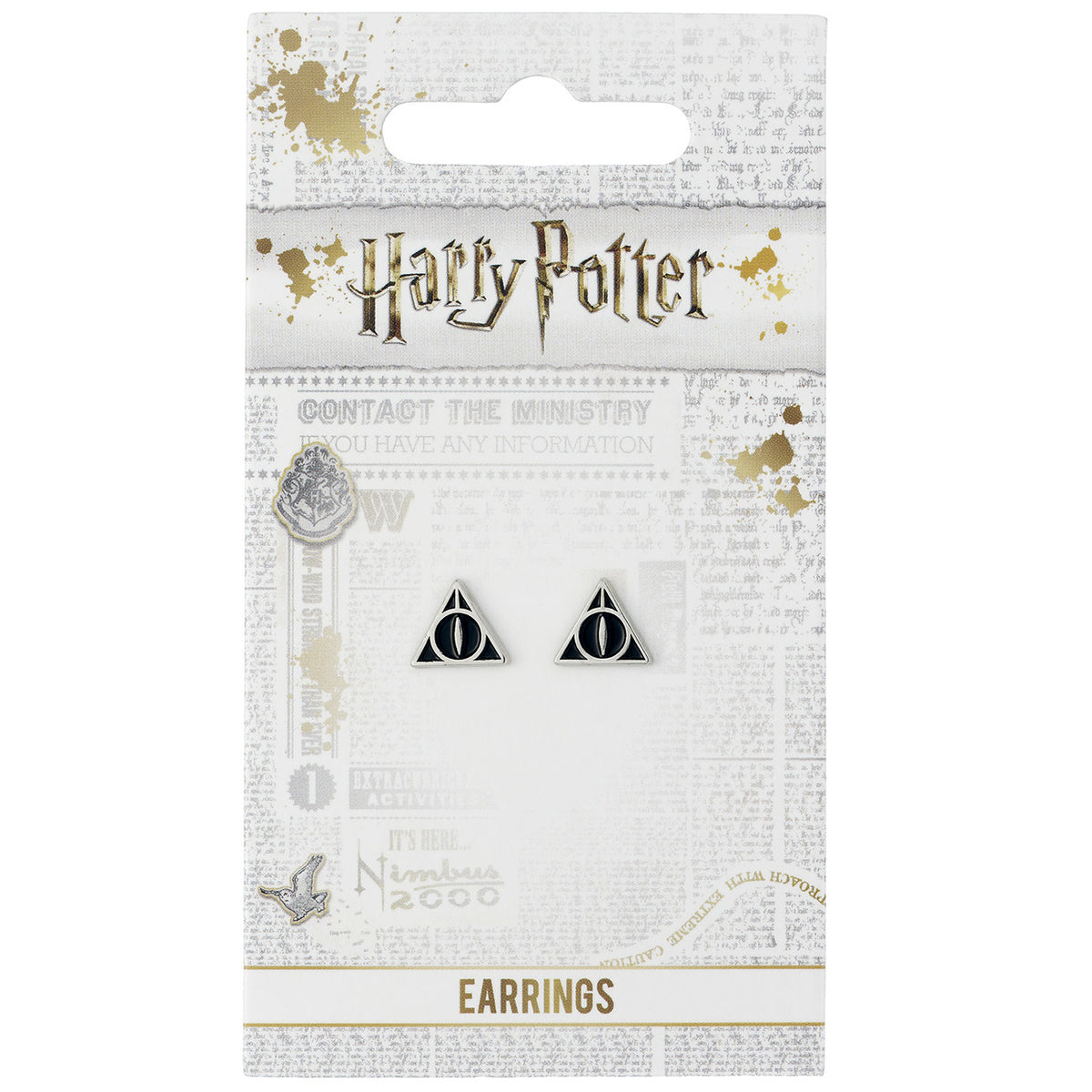 Imagen del producto Harry Potter - Pendientes de botón de las Reliquias de la Muerte