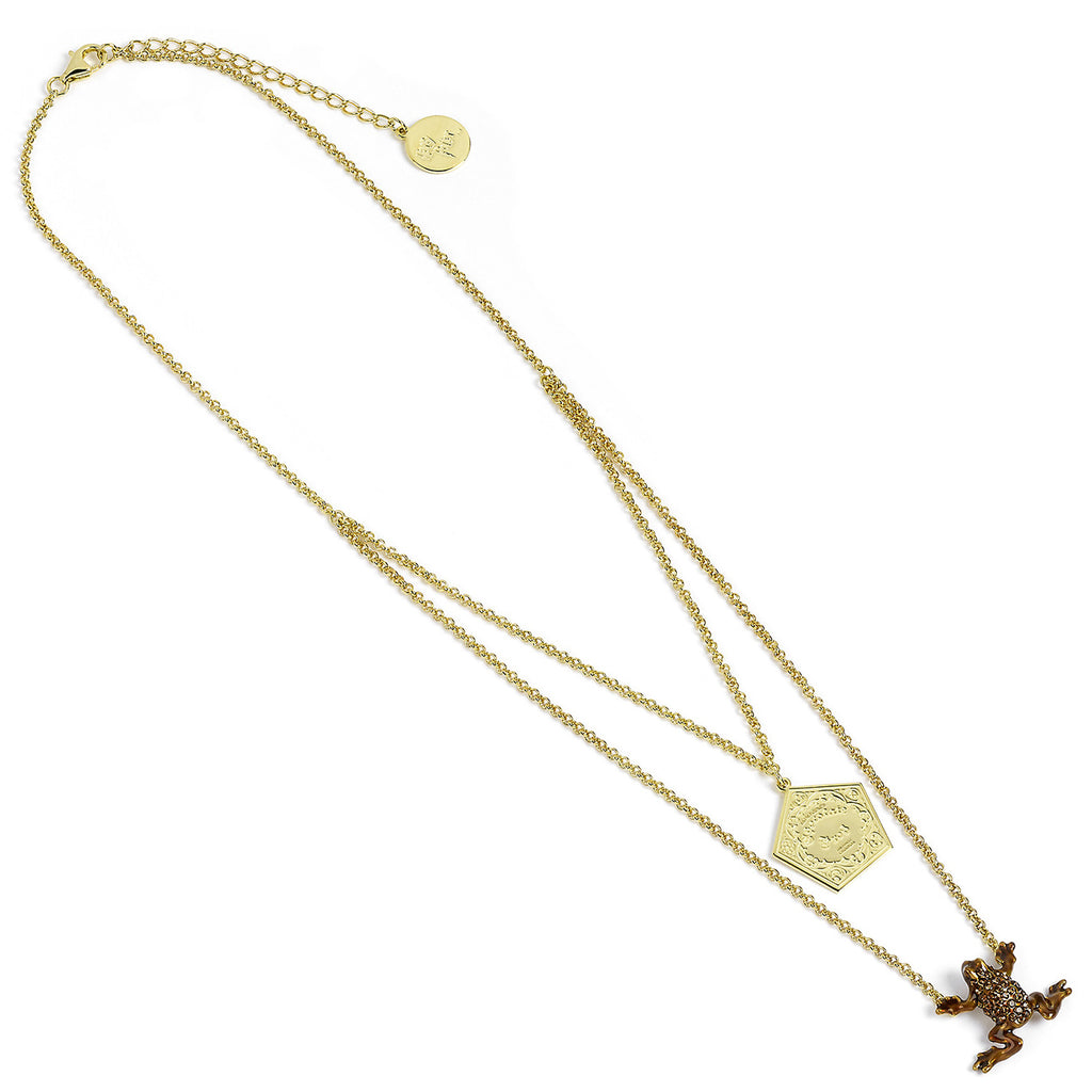 Imagen del producto Harry Potter - Collar de rana de chocolate con cristales