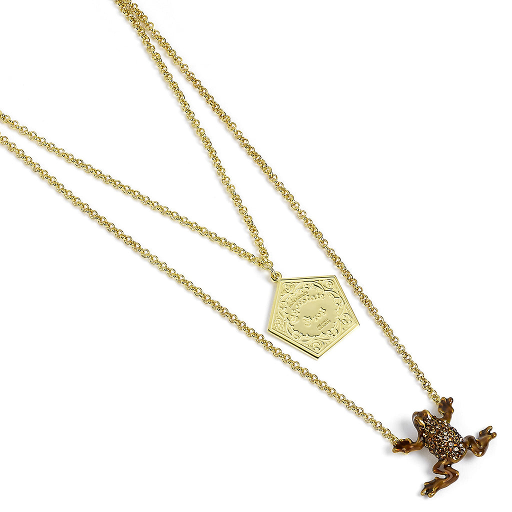 Imagen del producto Harry Potter - Collar de rana de chocolate con cristales