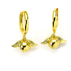 Imagen del producto Harry Potter - Pendientes Snitch Dorada