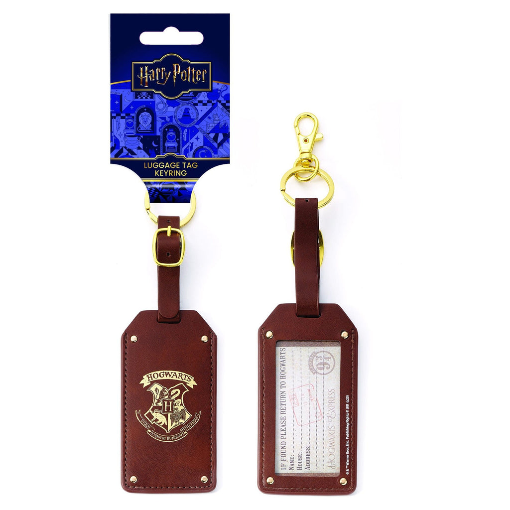 Imagen del producto Harry Potter - Etiqueta de equipaje escudo de Hogwarts