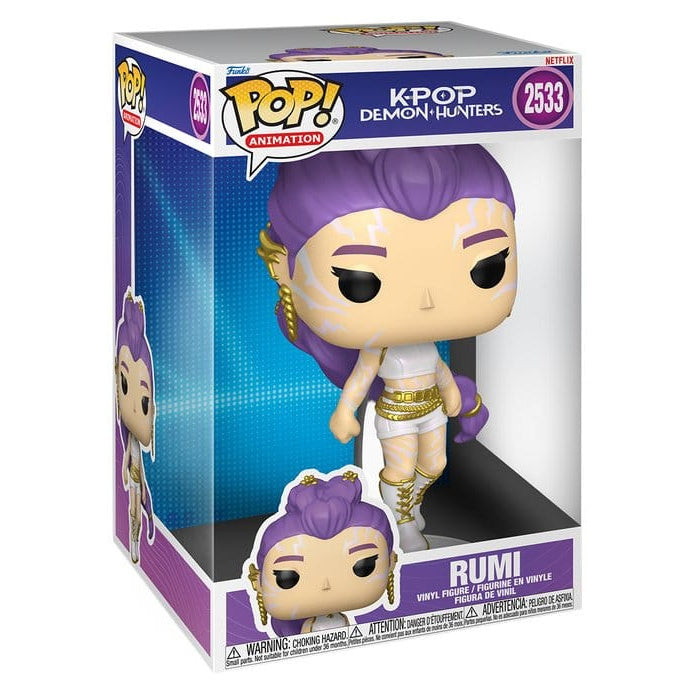Imagen del producto KPop Demon Hunters - Figura Funko Pop Jumbo de Rumi