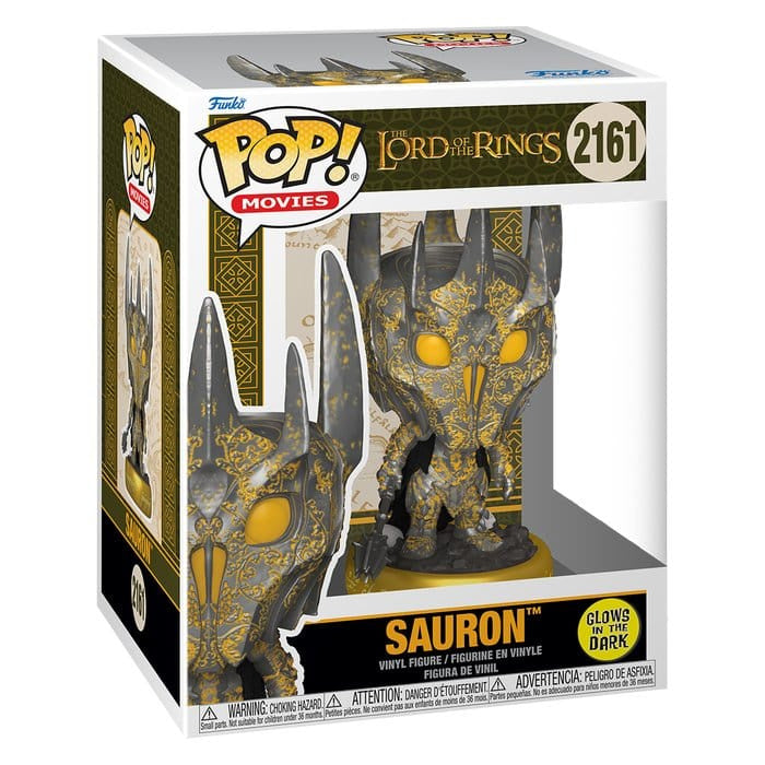 Imagen del producto El Señor de los Anillos - Figura Funko Pop de Sauron con maza que brilla en la oscuridad