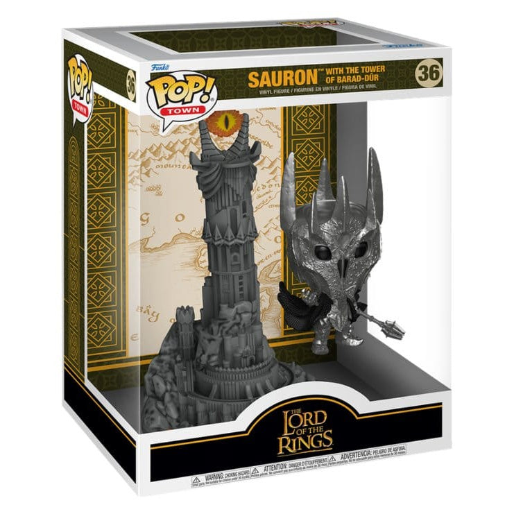 Imagen del producto El Señor de los Anillos - Figura Funko Pop de Barad-Dûr que brilla en la oscuridad