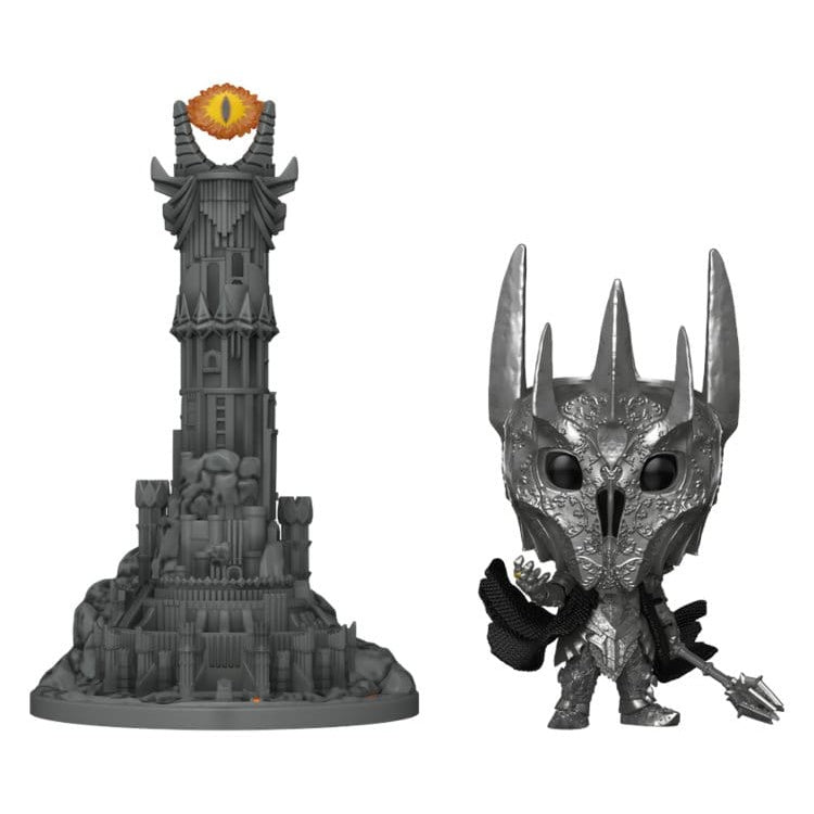 Imagen del producto El Señor de los Anillos - Figura Funko Pop de Barad-Dûr que brilla en la oscuridad
