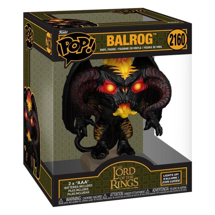 Imagen del producto El Señor de los Anillos - Figura Funko Pop Jumbo de Balrog