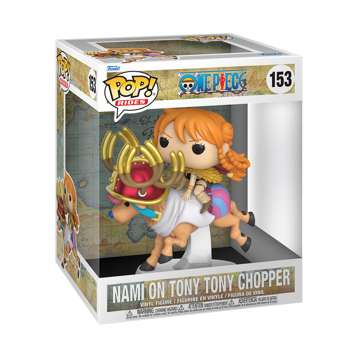 Imagen del producto One Piece - Set de figuras Funko Pop de Nami y Chopper