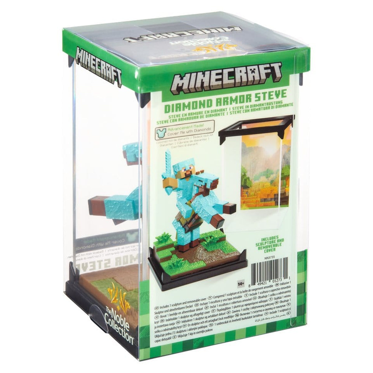 Product image Minecraft - Diamond Armor Steve on Horse Figure