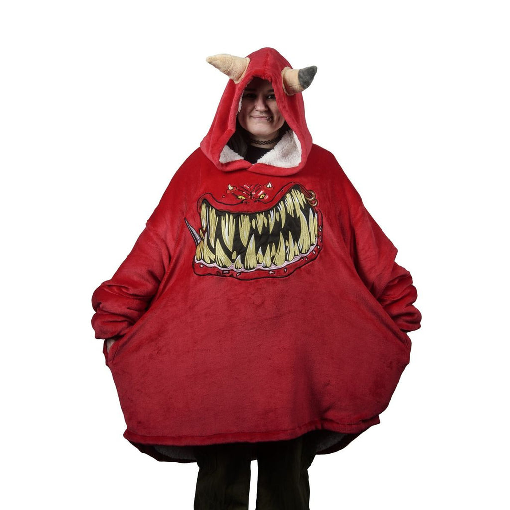 Imagen del producto Warhammer 40.000 - Sudadera con capucha oversize Squig rojo