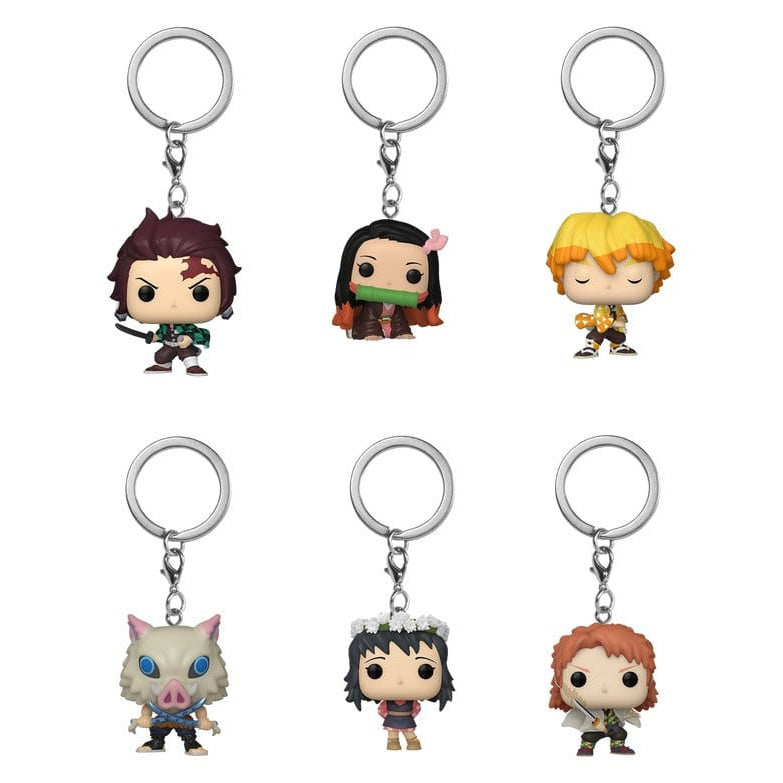 Imagen del producto Demon Slayer - Expositor de 12 llaveros sorpresa