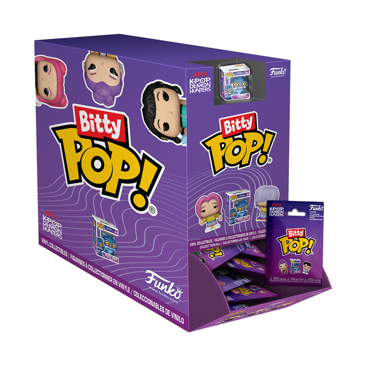 Imagen del producto KPop Demon Hunter - Figura Mystery Mini Bitty Pop expositor de 24
